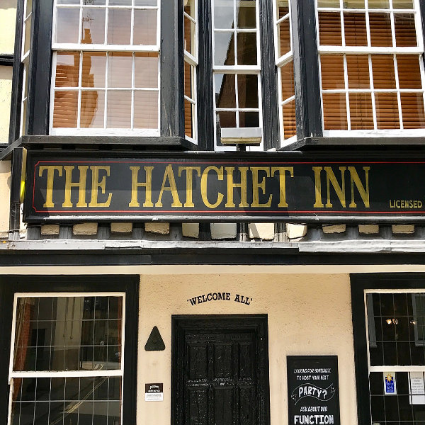 In subTOURING destination Around Glastonbury, The Hatchet Inn is a place to visit