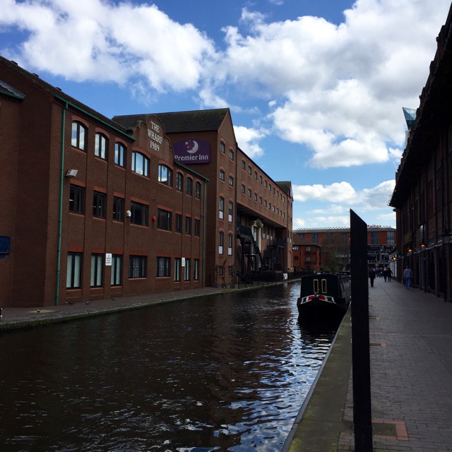 In subTOURING destination Birmingham, Premier Inn - Canal Side is a place to visit