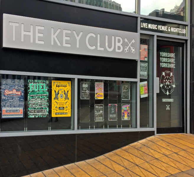 In subTOURING destination Leeds, The Key Club is a place to visit