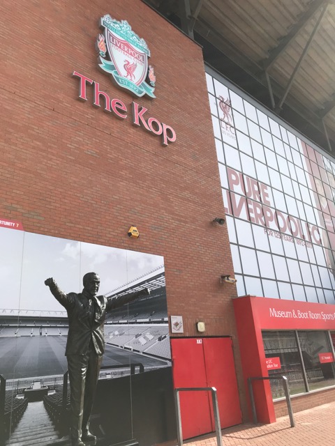 Anfield Stadium Liverpool, The Kop