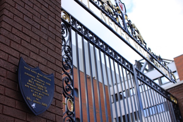 Anfield Stadium Liverpool, Shankly Gates