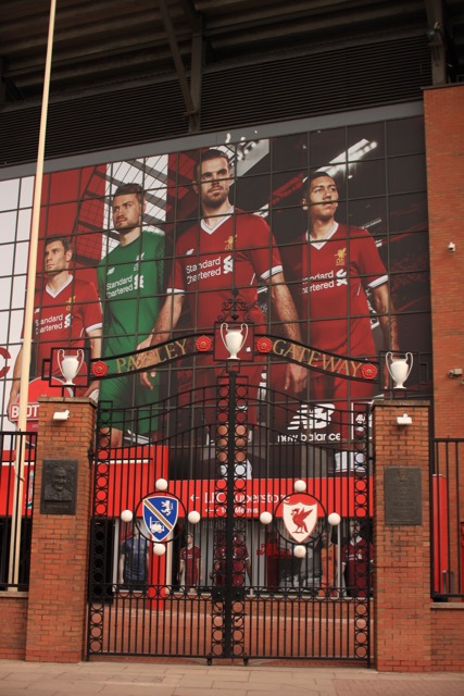 Anfield Stadium Liverpool, Gates
