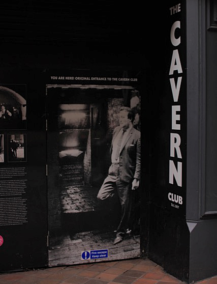 The former entrance to famous Cavern Club Liverpool