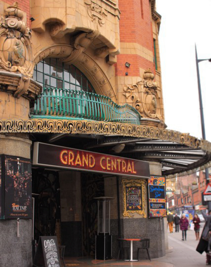 Entrance to Grand Central shopping area in Liverpool Renshaw Street