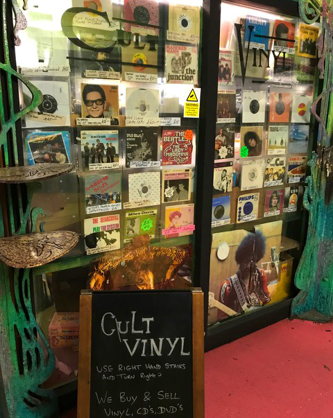 Record shop in the city of Liverpool: Cult Vinyl