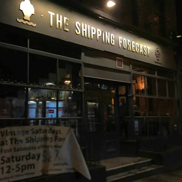 In subTOURING destination Liverpool, The Shipping Forecast is a place to visit