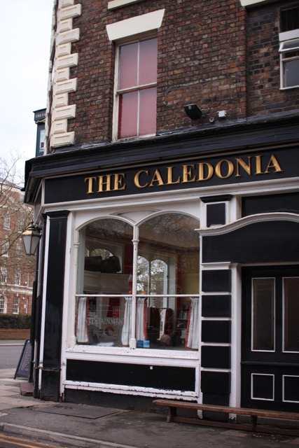 The Caledonia pub in Liverpool, UK