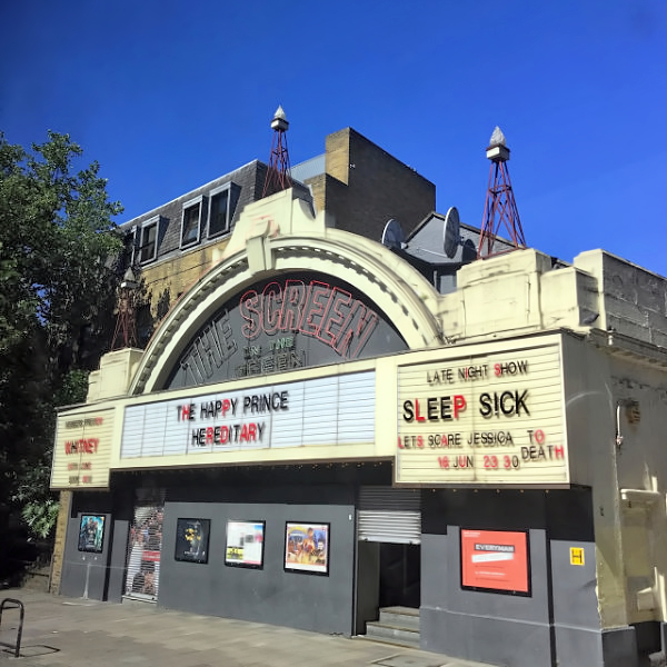 Screen on the green