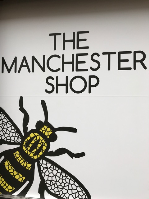 In subTOURING destination Manchester, The Manchester Shop is a place to visit