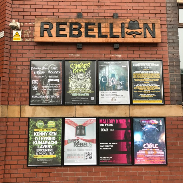 Rebellion, Manchester