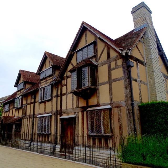 In subTOURING destination Rock im Park to Download, Shakespeare's Birthplace is a place to visit